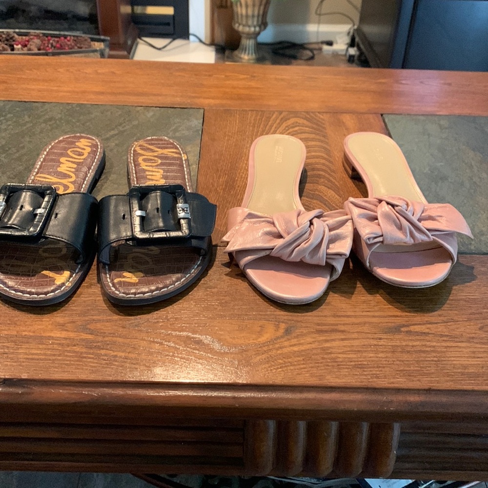 Sam Edelman and Michael kors  size 10 black Sam Edelman and pink Michael kors